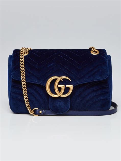 royal blue gucci bag|gucci handbags blue.